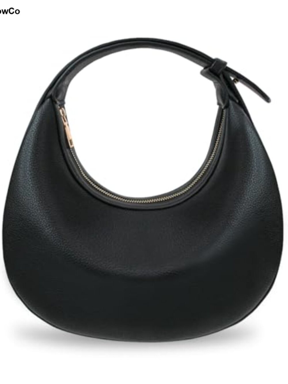 Crescent Shoulder Handbag Large Capacity Crossbody Hobo Purse Adjustable Strap
